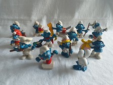 Lot figurines schtroumpfs d'occasion  France