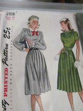 Simplicity 2108 vtg for sale  Rocklin