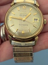 Mens vintage bulova for sale  Exeter