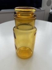 Vintage amber glass for sale  LIVERPOOL