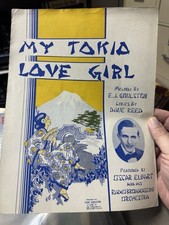 Partitura J 1930 Boston Oriental MY TOKIO LOVE GIRL comprar usado  Enviando para Brazil