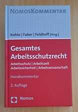 Gesamtes arbeitsschutzrecht ha gebraucht kaufen  Stuttgart