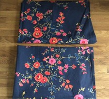 2 fundas de almohada para ama de casa Millfield Blossom azul marino Cath Kidston algodón percal nuevas segunda mano  Embacar hacia Mexico