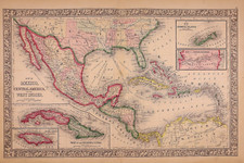 1864 map mexico for sale  Schertz