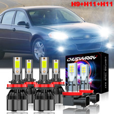 Usado, Faróis de LED Hi Lo combo 6X 6000K para Chevy Impala 2006-2013 + lâmpadas de neblina comprar usado  Enviando para Brazil