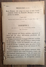 Selmi polesella 1888 usato  Italia