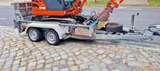 Minibagger anhänger tüb gebraucht kaufen  Briesen (Mark)