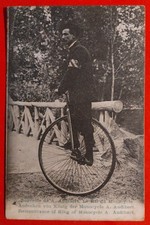Cartolina velocipede ciclismo usato  Pistoia