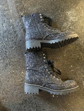 Botas masculinas Portland Opt Company glitter preto com zíper tamanho 8,5M/10W, usado comprar usado  Enviando para Brazil