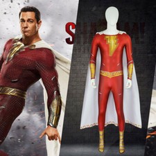 Cosplay shazam tuta usato  Spedire a Italy