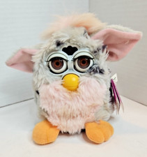 1998 Tigre Cinza e Rosa Manchado Furby Olhos Castanhos Não Funciona comprar usado  Enviando para Brazil