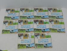 X10 Wii Sports Nintendo Wii Somente Capa Original SEM JOGO INCLUÍDO Lote de 10 comprar usado  Enviando para Brazil