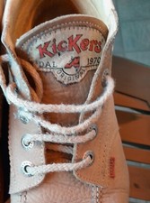 Kickers beige scamosciato usato  Italia