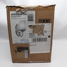 Arandela de parede Kichler Aubrey 1 luz com opala gravada em cetim 10,75"  comprar usado  Enviando para Brazil