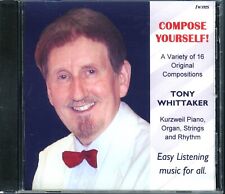 TONY WHITTAKER - Compose Yourself CD (2015) [MINT] Kurzweil Piano Hammond Organ comprar usado  Enviando para Brazil