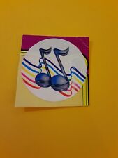 Adesivo vintage anos 80 Lisa Frank notas musicais *usado* comprar usado  Enviando para Brazil