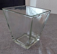 Glasvase eckig 5 gebraucht kaufen  Volkertshausen