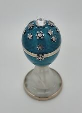 Używany, Faberge Jajko niedźwiedzia polarnego bardzo rzadkie 18-karatowe białe złoto i emalia 1/75 sztuk wyprodukowanych na sprzedaż  Wysyłka do Poland