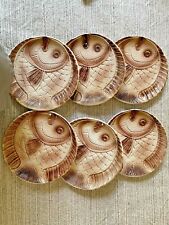 Assiettes beige marron d'occasion  Martigues