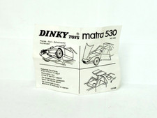 Origine ancien dinky d'occasion  France