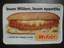 Wuber wurstel italia usato  Novara