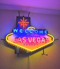 Vegas neon sign gebraucht kaufen  Wollmatingen