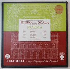 SAX 2412 SERAFIN Norma COLUMBIA LP ed 1 blue silver maria callas nice!, usado comprar usado  Enviando para Brazil