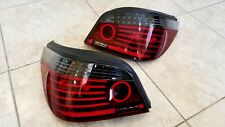 Lanternas traseiras BMW E60 LCI fabricante de equipamento original - Blackout Mod + Halo Upgrade 528i 535i 550i M5 comprar usado  Enviando para Brazil