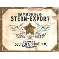 Antique beer label d'occasion  Expédié en Belgium