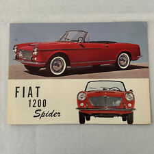 Fiat 1200 spider d'occasion  Expédié en Belgium