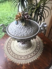 Capodimonte porzellan vase gebraucht kaufen  Bechhofen, Martinshöhe, Wiesbach