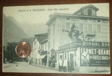 Cartolina epoca paesaggistica usato  Fagnano Olona