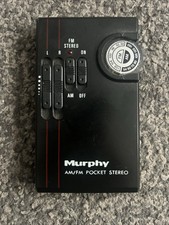 Vintage murphy pocket for sale  COLWYN BAY