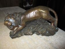 Vintage bronze tiger for sale  Green Bay
