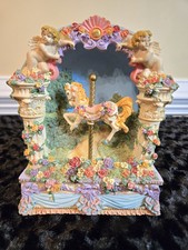 Vintage 1979 Tesouros Clássicos Caixa de Música 3D Animado Carrossel Cavalo Colecionável comprar usado  Enviando para Brazil
