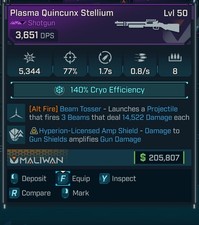 Borderlands 4 🎉 Plasma Quincunx Stellium (Cryo) ✨ [HyperionAMP] comprar usado  Enviando para Brazil