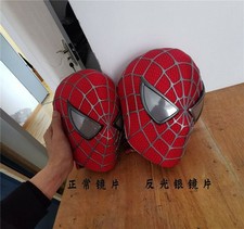 Klasyczny kask Raimi Spiderman Cosplay Spider-man 3D Maska Kostium Halloween Rekwizyt na sprzedaż  Wysyłka do Poland