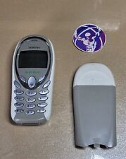 MOVIL SIEMENS A52 BLANCO GRIS WORKING LOCK NOT TESTED BATTERY NOT INCLUDED comprar usado  Enviando para Brazil