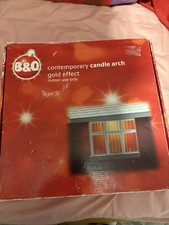 Christmas gold candle for sale  FALKIRK