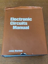 ELECTRONIC CIRCUITS MANUAL By John Markus, 1971 comprar usado  Enviando para Brazil