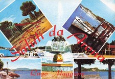 03135 cartolina saluti usato  Lugo