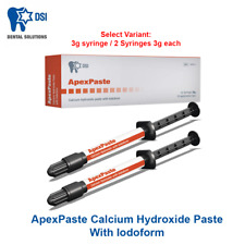 Pasta dental DSI ApexPaste de hidróxido de cálcio com iodofórmio (40,4%), seringa 3g comprar usado  Enviando para Brazil