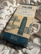 Vis italian vocabulary for sale  Willits