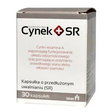 CYNEK+ SR 50 kaps. cynk vit.A włosy skóra paznokcie odporność hair skin nail na sprzedaż  PL