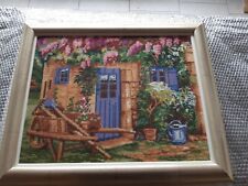 Quadro mezzopunto con usato  Canegrate