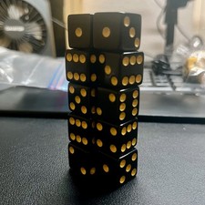 Vintage black dice for sale  Madison