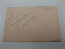 Autograph book page for sale  ST. IVES