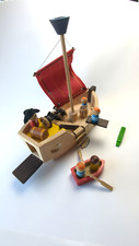 Holzboot großes plantoys gebraucht kaufen  Mittweida