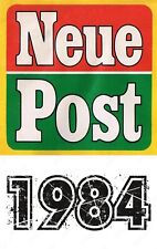 NEUE POST 1984 GERMAN MAGAZINE Please contact me, I will create an ad for you! comprar usado  Enviando para Brazil