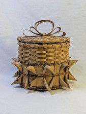 Micmac wabanaki lidded for sale  Brunswick